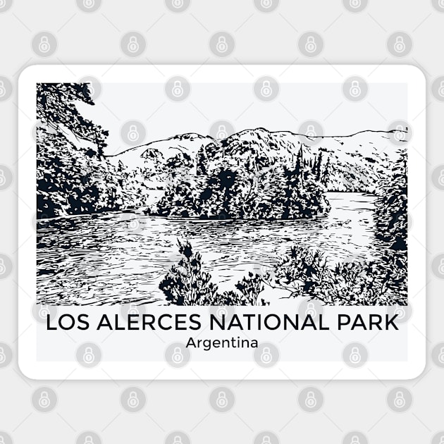 Los Alerces National Park - Argentina Magnet by Lakeric